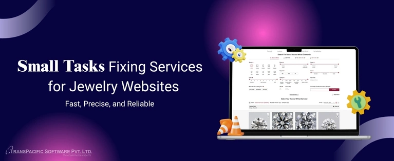 Small Tasks Fixing Services for Jewelry Websites